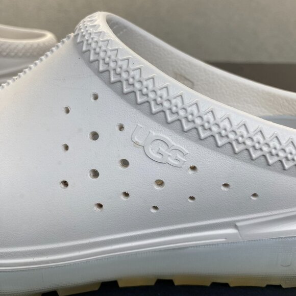 Ugg M Tasman Sport White Mens 8 Unisex Slip On Casual Sandals,White,Clogs,Comfor - Picture 16 of 16